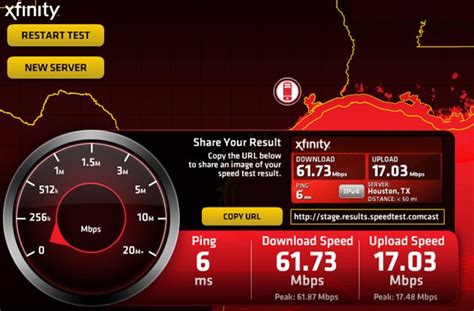 comcast speedtest